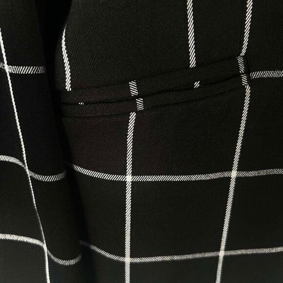 Mercer & Madison Checkered Single Breasted Blazer Size Large - Picture 3 of 8